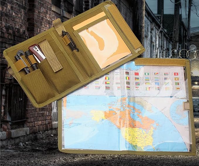 Tactical Map Case Multifunctional Map Pouch - Image 2