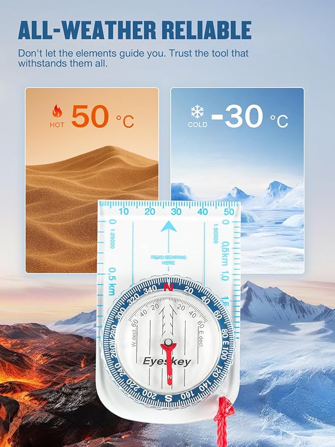 Eyeskey Advanced Orienteering Compass - Image 8