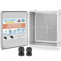 TICONN Outdoor Electrical Box Waterproof, Junction Box IP67 ABS Plastic by TICONN