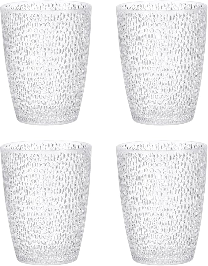uxcell 10oz Acrylic Drinking Glasses, Transparent by uxcell