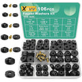 XBVV 106 PCS Faucet Washer Assortment Kit by XBVV