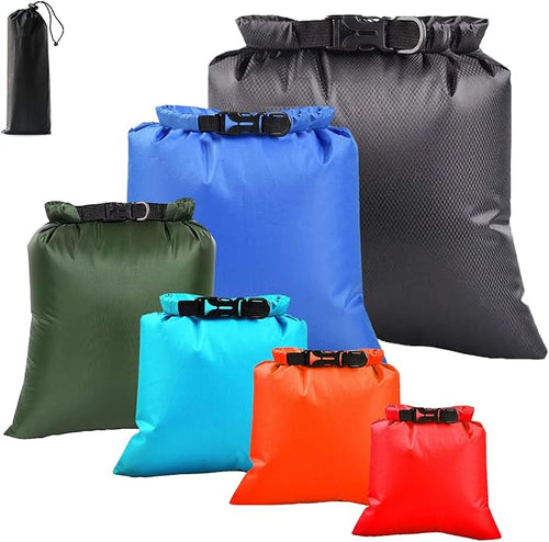 6PCS Wet Dry Bag Set – Waterproof Bags by -QuikSavor-