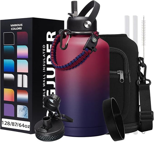 64OZ Vacuum Insulated Water Bottle by DIGJUPER