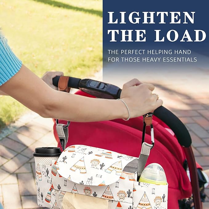 4 Pack Baby Stroller Hooks for Hanging | Multipurpose Stroller Straps - Image 8