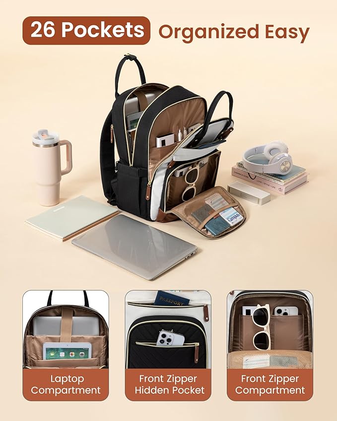 LOVEVOOK Laptop Backpack for Women - Image 4
