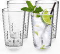 ALIMOTA Plastic Tumblers Cups, Plastic Water Tumbler Drinking Glasses, 13-Ounce by YourLifeCollector