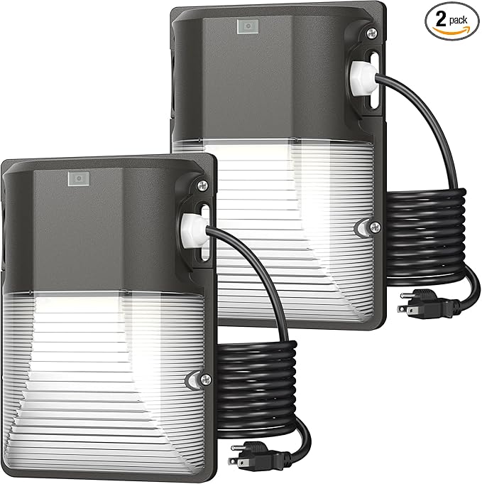 CINOTON 30W Plug in LED Wall Pack Light by CINOTON