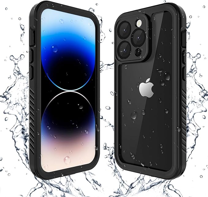 Lanenas for iPhone 14 Pro Max Case, 14 Pro Max Waterproof Case by Lanenas