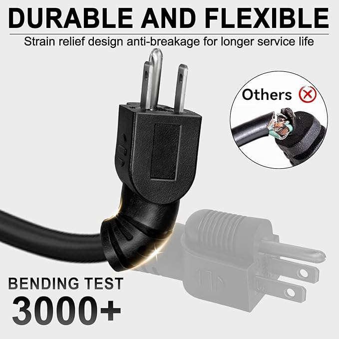 10FT 12/3 Outdoor Extension Cord - Image 4