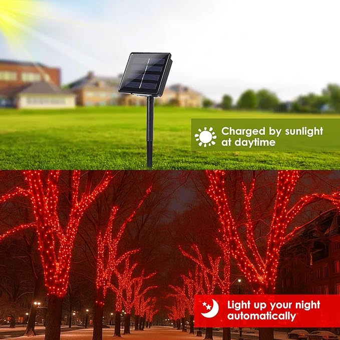 bhclight Solar String Lights Outdoor - Image 7