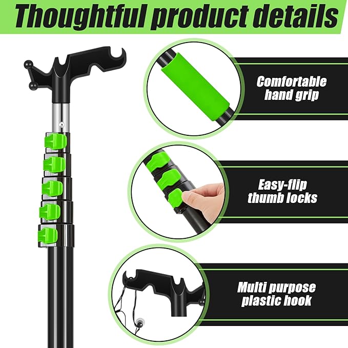 7-36 ft Telescopic Extension Pole - Image 3