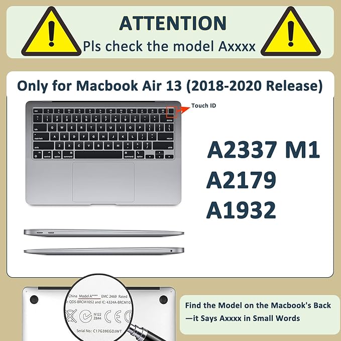 Printed Case for MacBook Air M1 13 inch 2020 2019 2018 Release, Aesthetic - Image 2