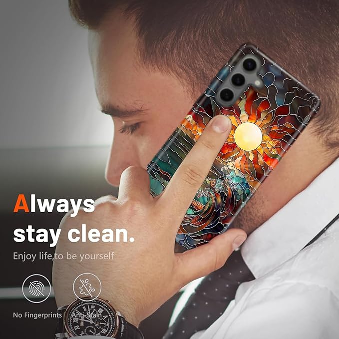 Compatible for Samsung Galaxy S25 FE 5G Case, Dual Layer Heavy Duty 2 in 1 - Image 6