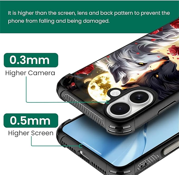 for iPhone 17 Case, for MagSafe Graphic Design for Girl Boy Soft Silicone Hard - Image 2