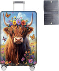 Luggage Cover Protector for 19-20 Inch Suitcases, TSA Approved Elastic Travel by Unknown