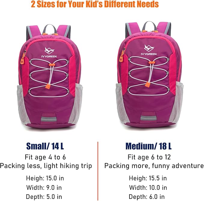 IVYGREEN Little Kids Hiking Backpack - Image 8