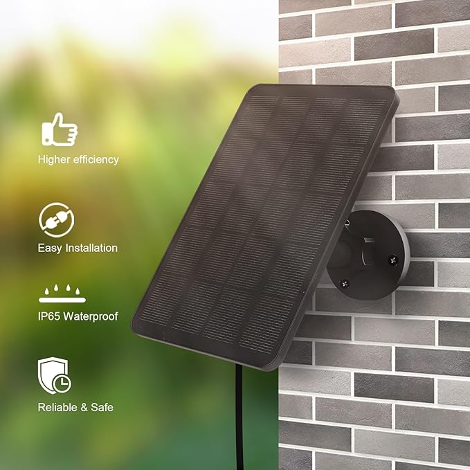 3 Pack Solar Panel for Blink Outdoor 4 Camera, 4W Solar Panels - Image 4