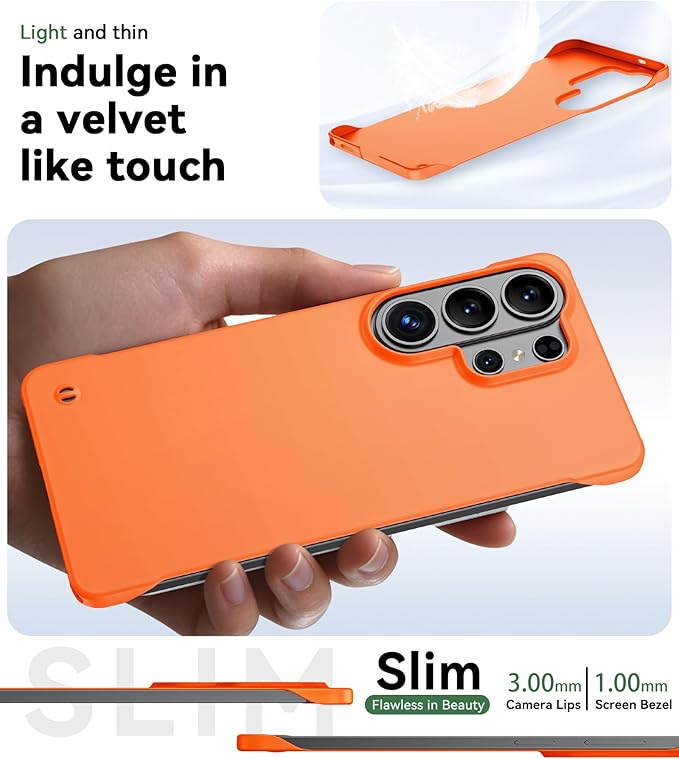GRECAZO Slim Borderless for Samsung Galaxy S26 Plus Phone Case 6.7" Ultra-Thin - Image 4