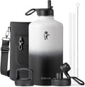 Coolflask 128 oz Gallon Water Bottle Insulated by Coolflask