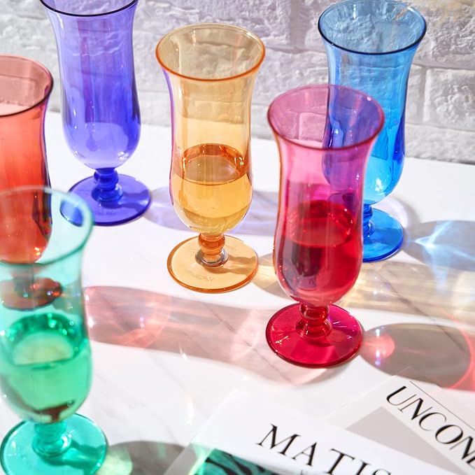 Unbreakable Pina Colada, Frozen Cocktails & Juice Glasses, Hurricane Glassware - Image 4