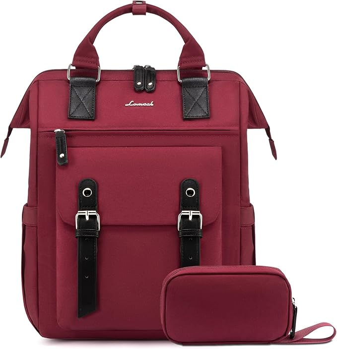 LOVEVOOK Laptop Backpack for Women Work Travel Backpack College Backpack - Image 4