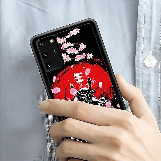 for Samsung Galaxy S20 Plus Case, Sakura Japanese Samurai Pattern Graphic - Image 7