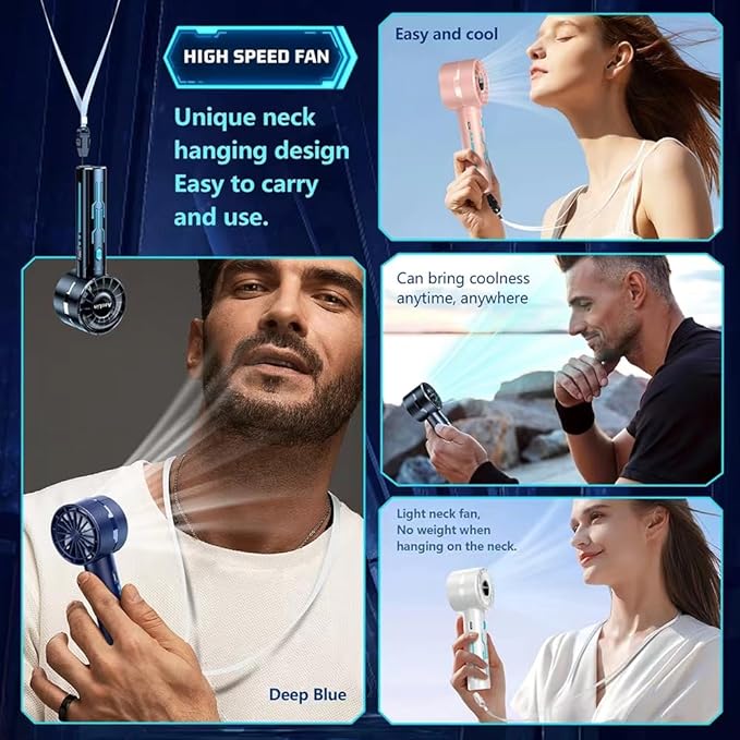AaoLin 2pcs Portable Handheld Turbo Fan - Image 7
