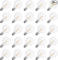 Meconard G40 1.57 Inch Led Replacement Light Bulbs, E12 Screw Base Shatterproof by Meconard
