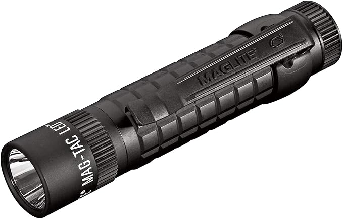 MagLite MAG-TAC 2-Cell CR123 LED Tactical Flashlight – Water-Resistant by Maglite