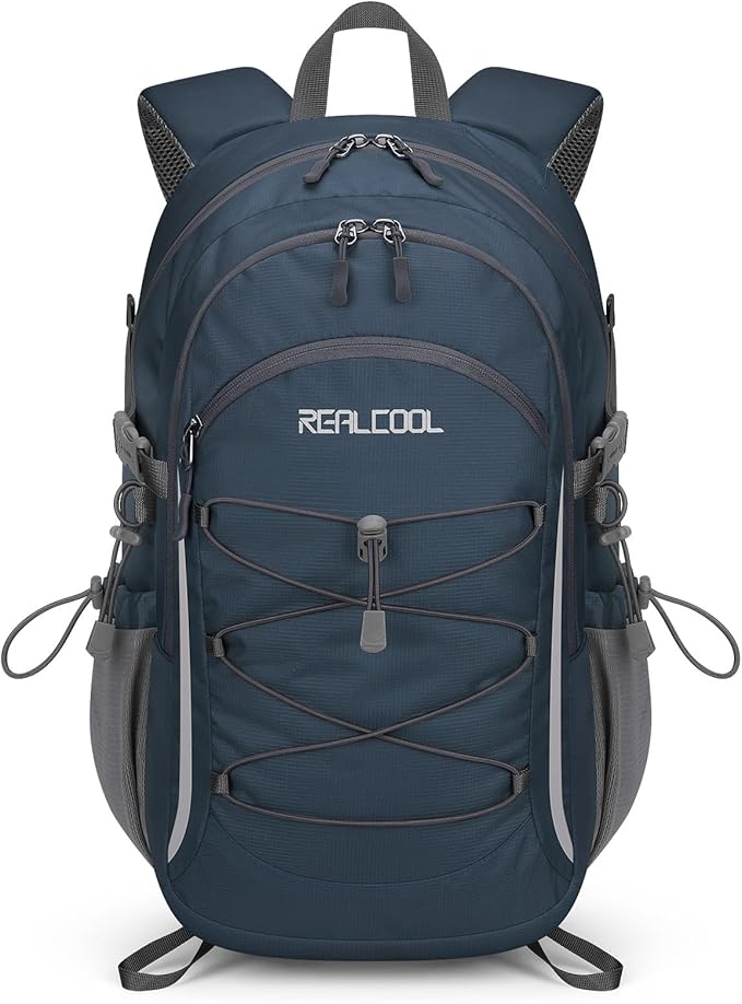 RealCool Hiking Backpack for Men Women, 30L Lightweight Waterproof Travel by RealCool