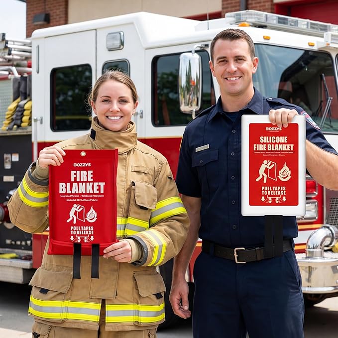 Fire Blanket | Not Prickly Prepared Fire Suppression | 40"x40" Fire Blankets - Image 6