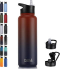 HASLE OUTFITTERS 40oz Stainless Steel Water Bottle, Vacuum Insulated Double by HASLEOUTFITTERS
