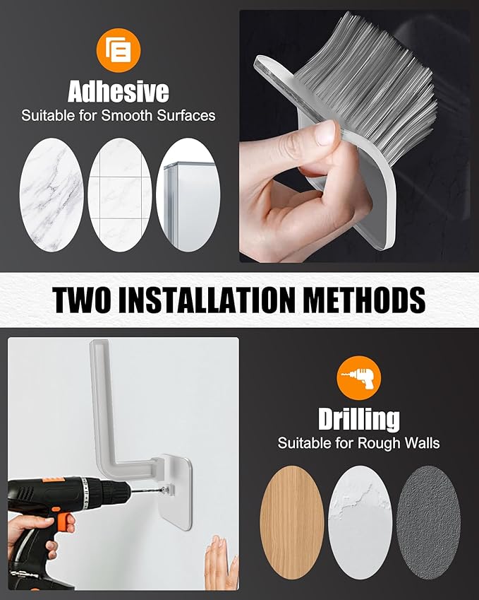 Hat Rack for Hat Storage, Strong Adhesive Hat Hooks for Wall Organizer for - Image 3