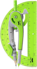 Mr. Pen- Geometry Compass and Protractor Set, 6 Inch Compass, 6 Inch Protractor by MrPen