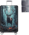 Luggage Cover Protector for 26-28 Inch Suitcases, TSA Approved Elastic Travel by Unknown