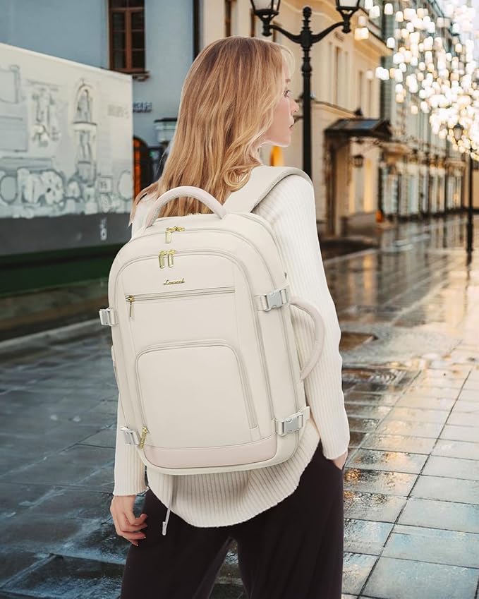 LOVEVOOK Travel Backpack For Women, 40L Carry On Backpack Flight Approved - Image 2