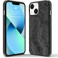 Aesthetic Topographic Map Phone Case Compatible by Unknown