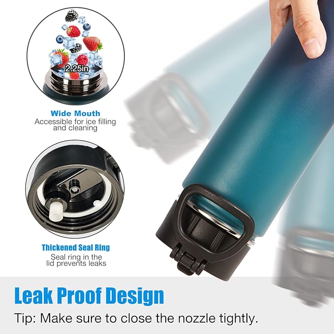 Volhoply 24 Ounce Insulated Water Bottle - Image 4