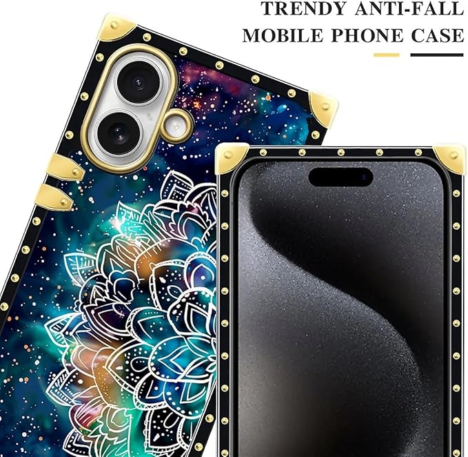 for iPhone 17 Case Luxury Golden Decoration - Image 4