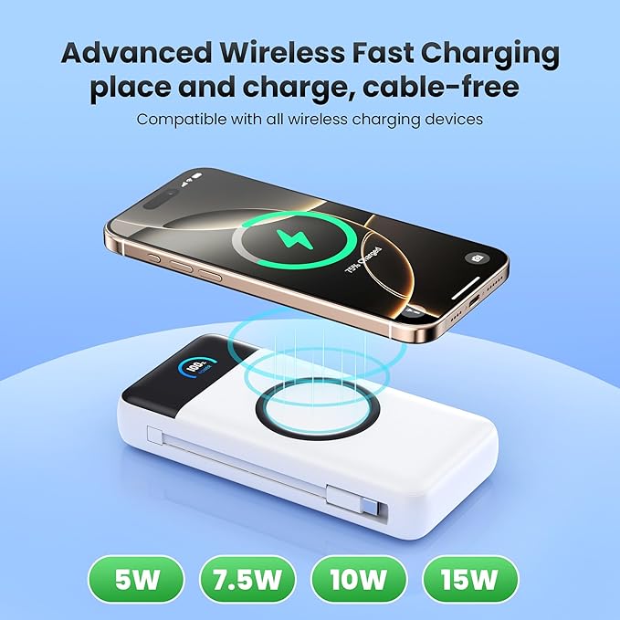 YHO Wireless Portable Charger 40800mAh - Image 2