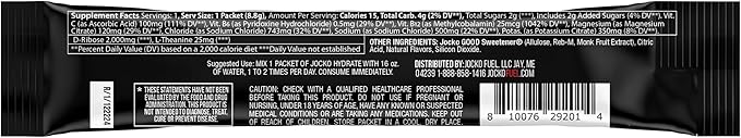 Jocko Fuel Hydrate Electrolytes Powder Packets Low Sugar - Image 5