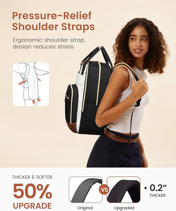 LOVEVOOK Laptop Backpack for Women - Image 6