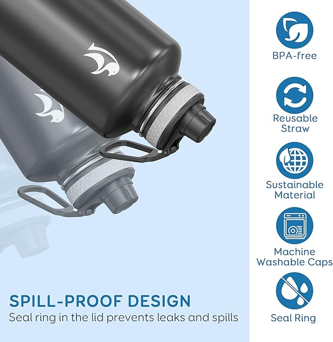 Insulated Water Bottle 87 oz - Image 4