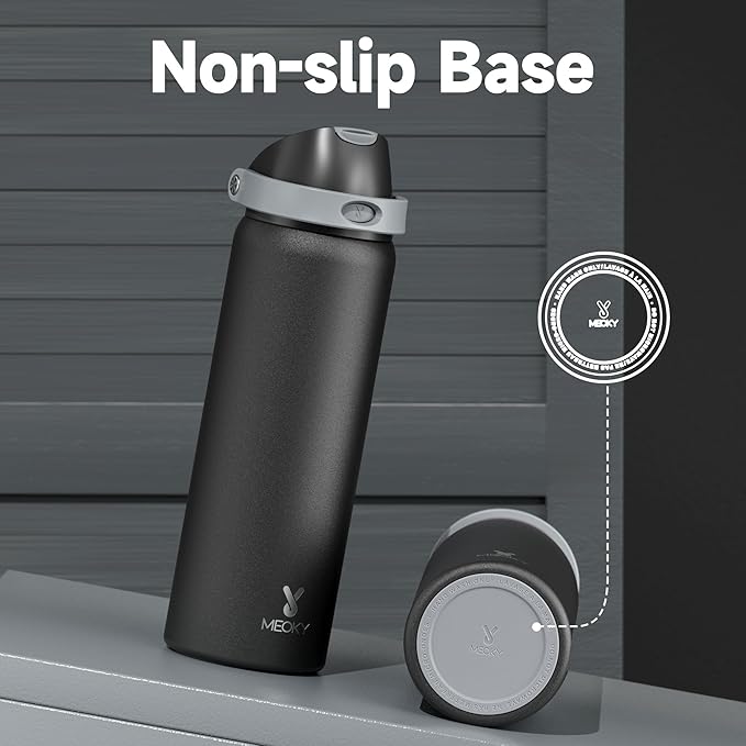 32 oz Insulated Water Bottle for Sports: Meoky Stainless Steel Water Bottle - Image 8