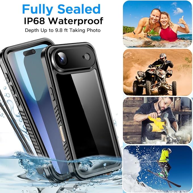 AICase Compatible with iPhone Air Case Waterproof - Image 8