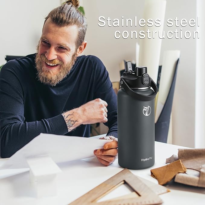 64oz Half Gallon Insulated Water Bottle - Image 6