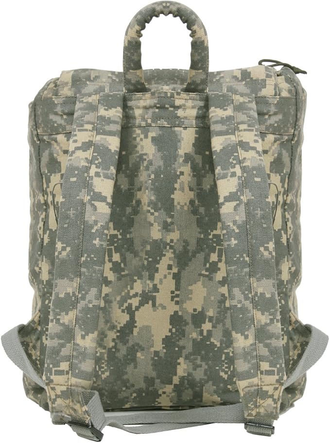 Rothco Canvas Daypack – Heavy-Duty Cotton Canvas Backpack - Image 3