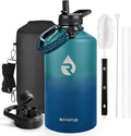 RAYMYLO One Gallon Water Bottle Insulated, Triple Walled Vacuum Stainless Steel by RAYMYLO