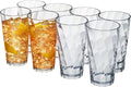 US Acrylic Optix Plastic Reusable Drinking Glasses 20oz Water Cups in Clear | by USAcrylic