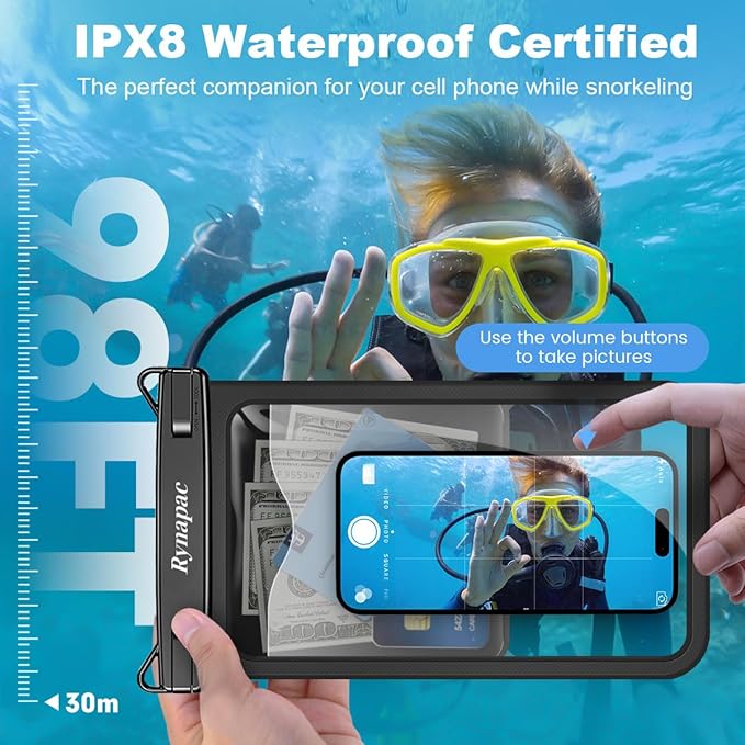 Rynapac Large Waterproof Phone Pouch - Image 2